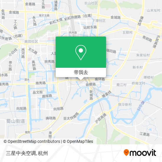 三星中央空调地图