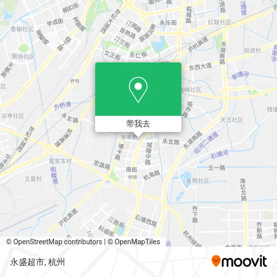 永盛超市地图