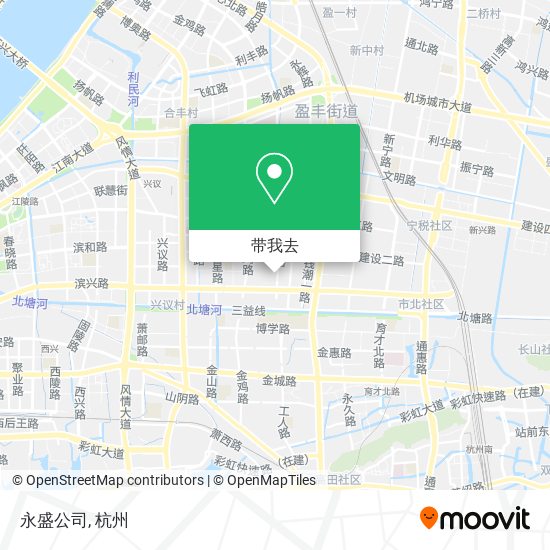 永盛公司地图
