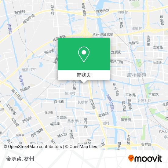 金源路地图
