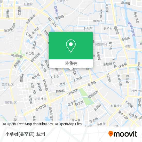 小桑树(品至店)地图
