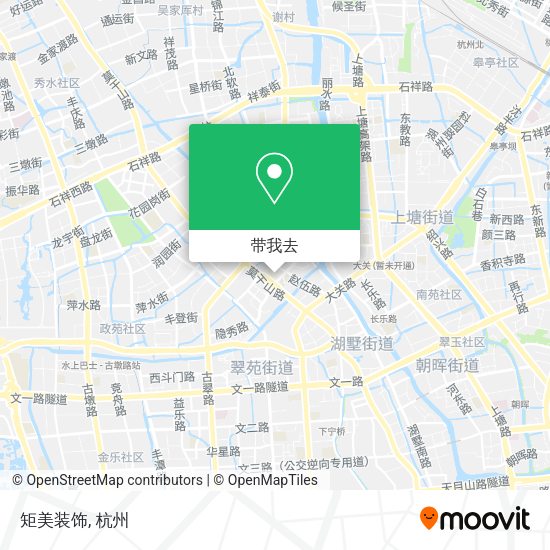 矩美装饰地图