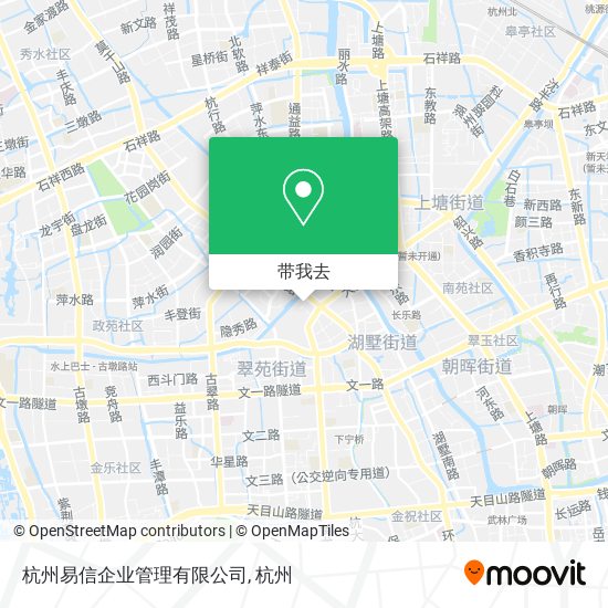 杭州易信企业管理有限公司地图