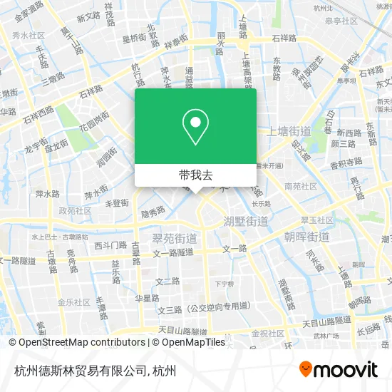 杭州德斯林贸易有限公司地图