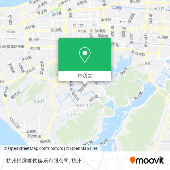 杭州恒滨餐饮娱乐有限公司地图