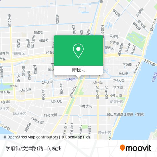 学府街/文津路(路口)地图