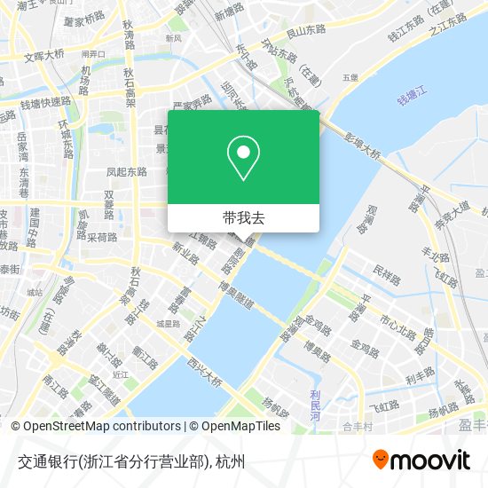 交通银行(浙江省分行营业部)地图