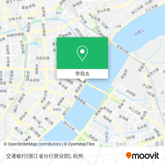 交通银行(浙江省分行营业部)地图