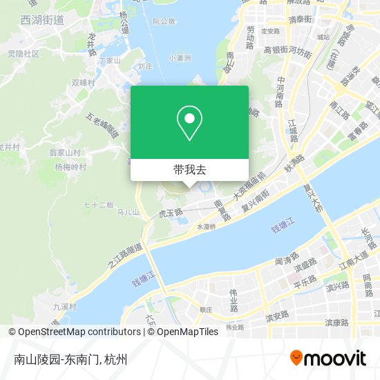 南山陵园-东南门地图