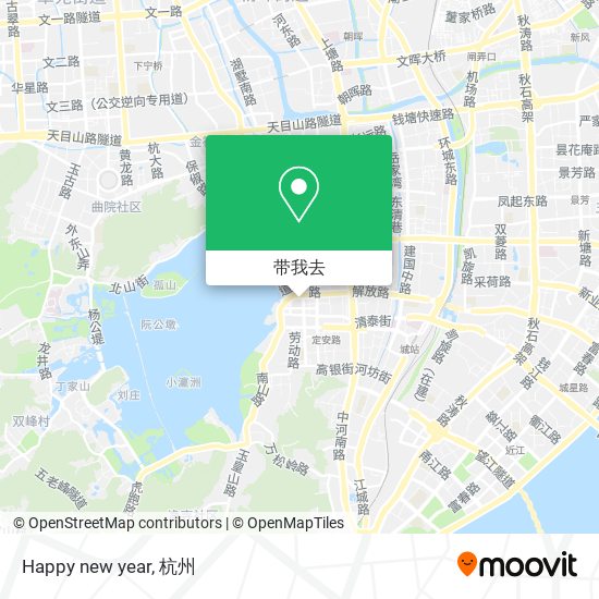 Happy new year地图