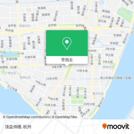 顶益倒楼地图