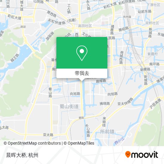 晨晖大桥地图