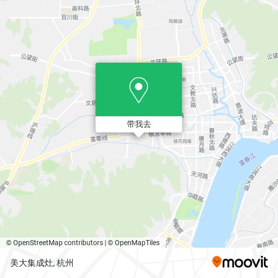 美大集成灶地图