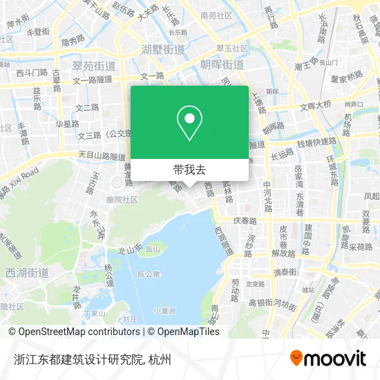 浙江东都建筑设计研究院地图