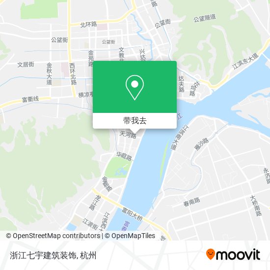 浙江七宇建筑装饰地图