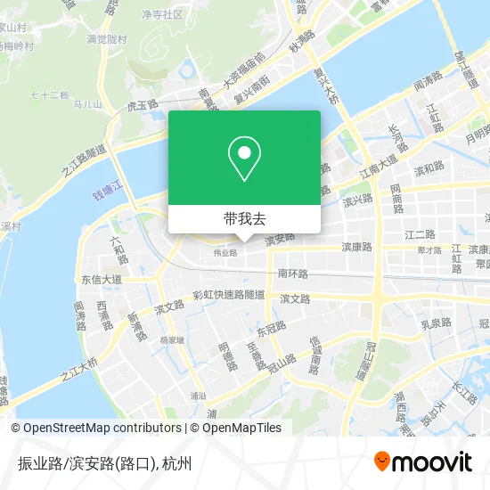 振业路/滨安路(路口)地图