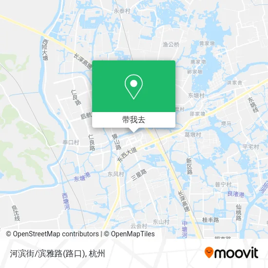 河滨街/滨雅路(路口)地图