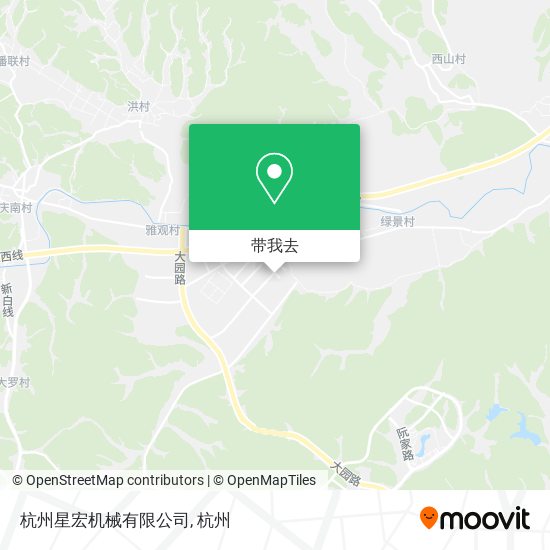 杭州星宏机械有限公司地图