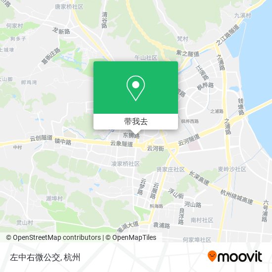 左中右微公交地图