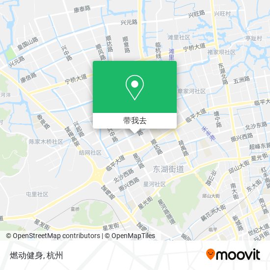 燃动健身地图