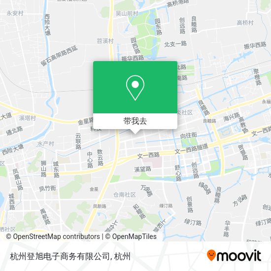 杭州登旭电子商务有限公司地图
