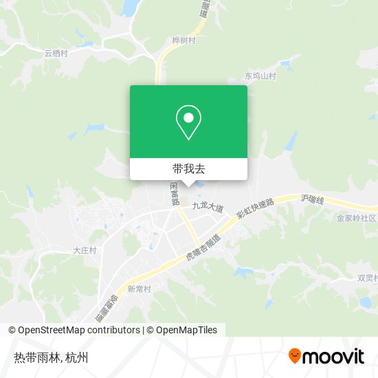 热带雨林地图