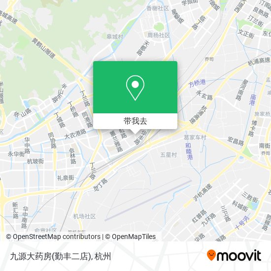 九源大药房(勤丰二店)地图