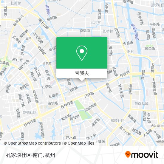 孔家埭社区-南门地图