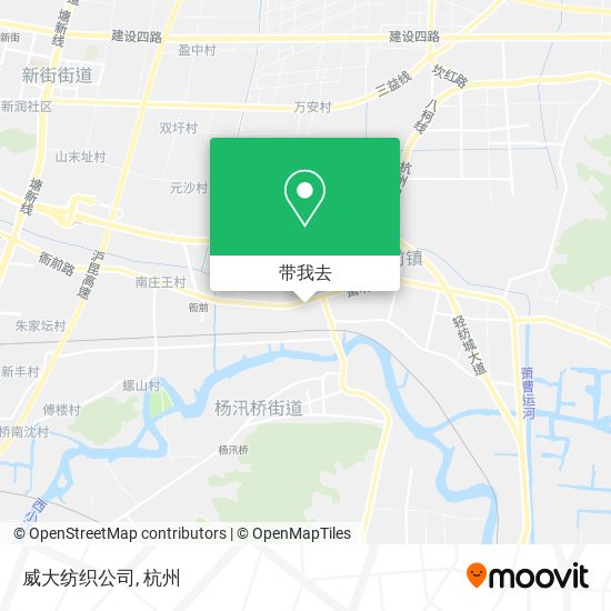 威大纺织公司地图