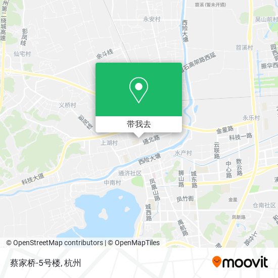 蔡家桥-5号楼地图