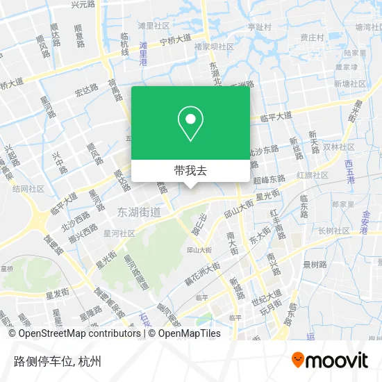 路侧停车位地图