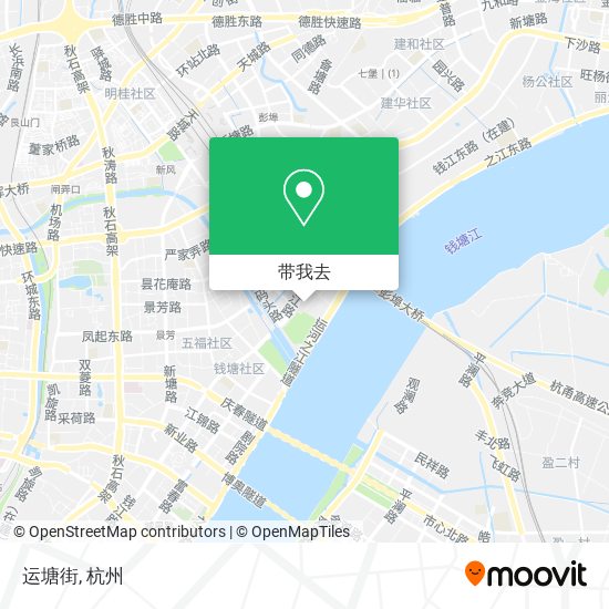 运塘街地图