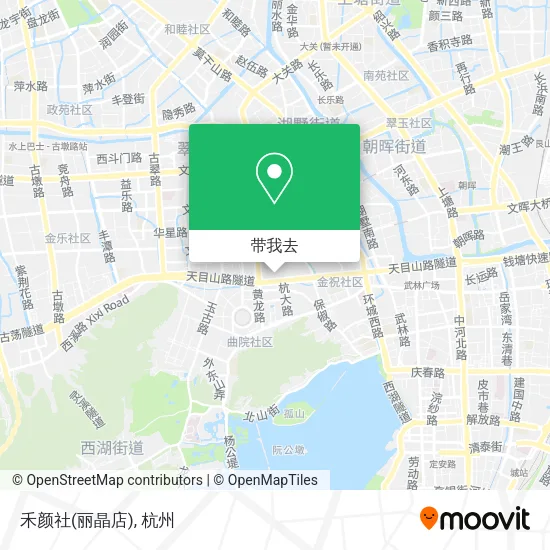 禾颜社(丽晶店)地图