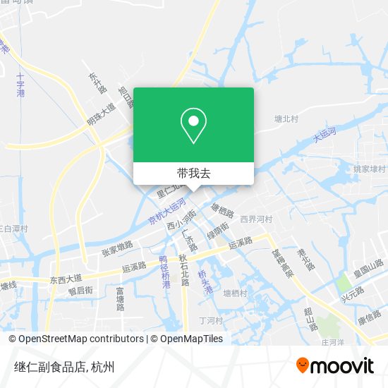 继仁副食品店地图