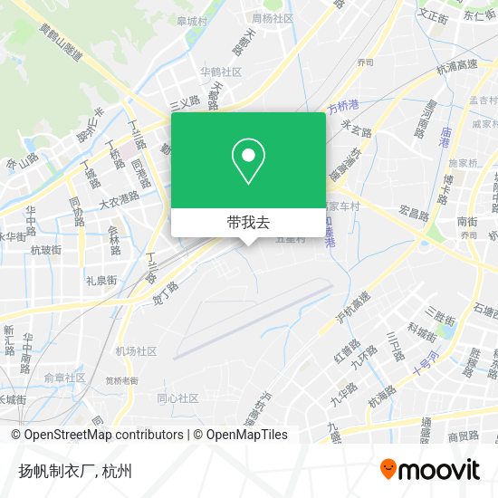 扬帆制衣厂地图