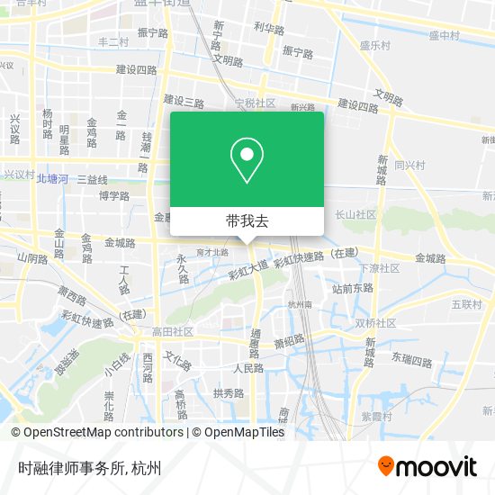 时融律师事务所地图