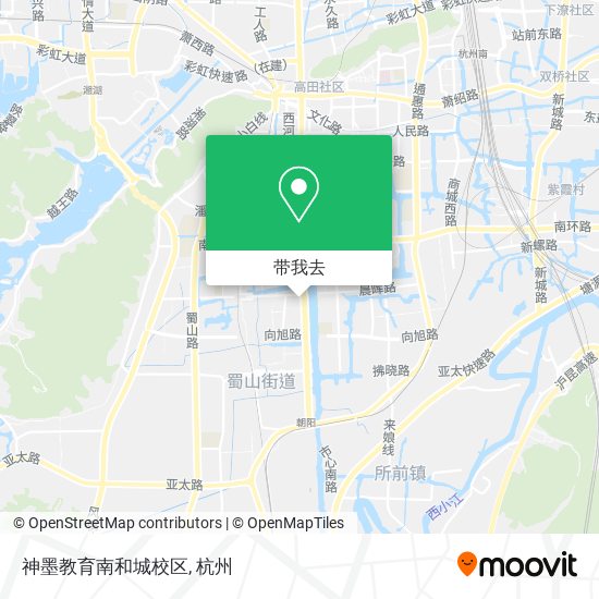 神墨教育南和城校区地图
