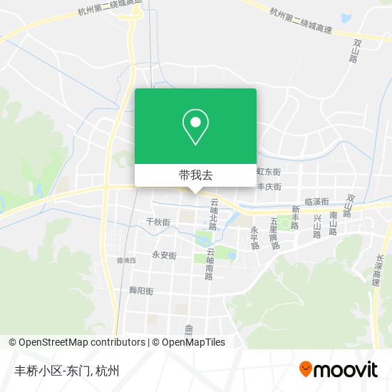 丰桥小区-东门地图
