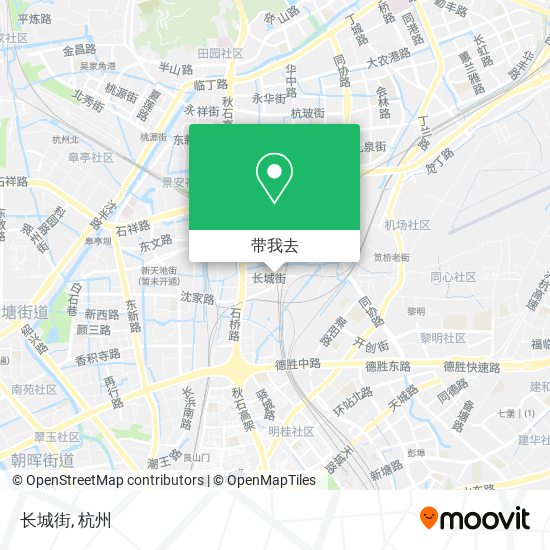 长城街地图