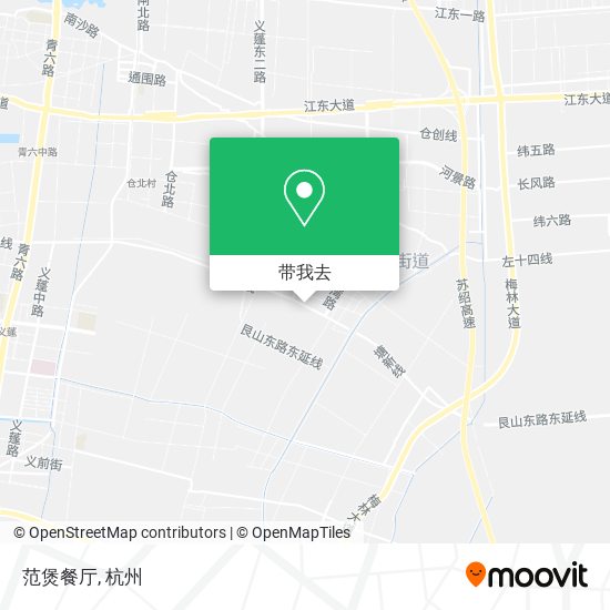 范煲餐厅地图