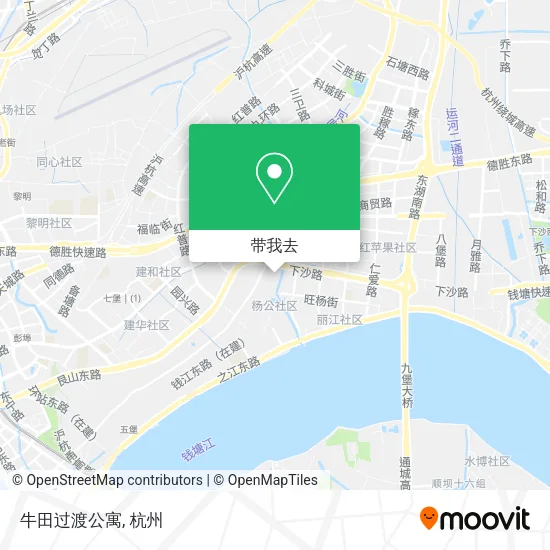 牛田过渡公寓地图