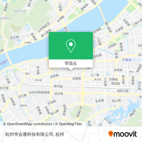 杭州华会通科技有限公司地图