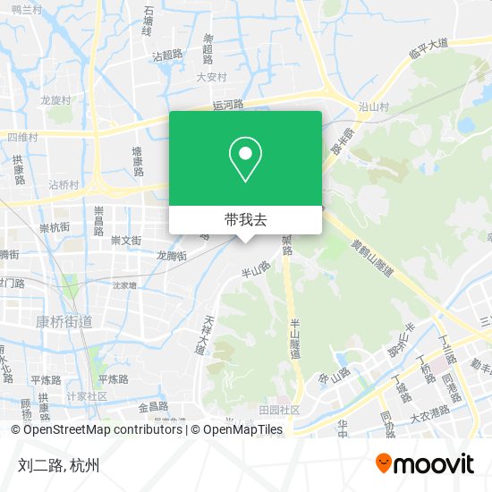 刘二路地图
