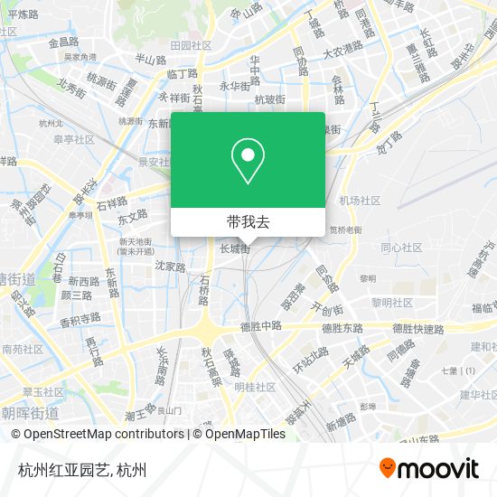 杭州红亚园艺地图