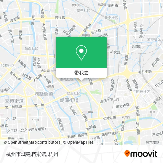 杭州市城建档案馆地图