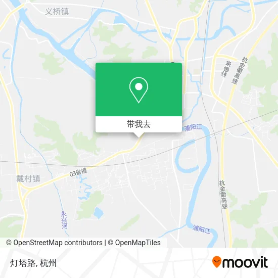灯塔路地图