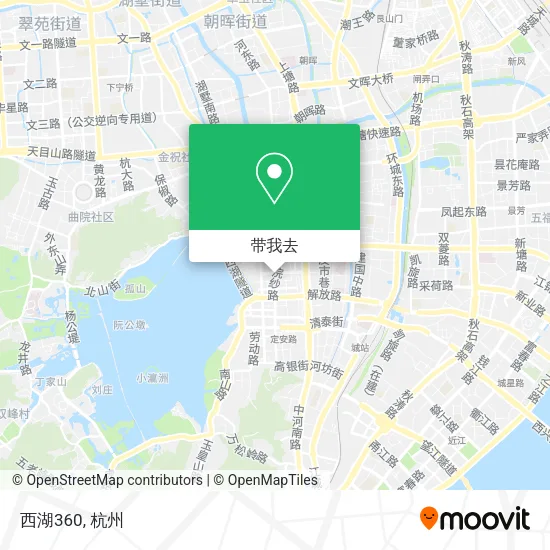 西湖360地图