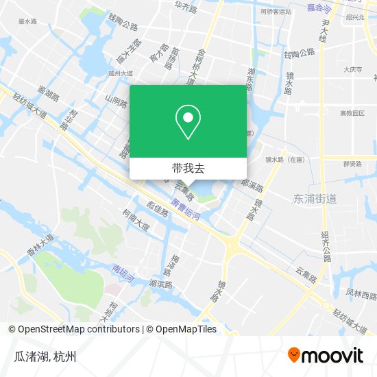 瓜渚湖地图