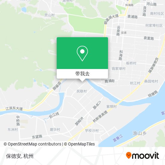 保德安地图