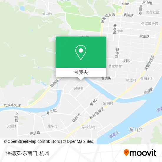 保德安-东南门地图